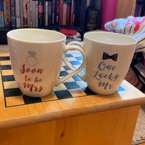 Mr. and Mrs. Coffee/Tea Mugs